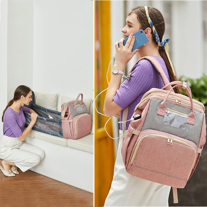 Anywhere Diaper Backpack Multi Bed